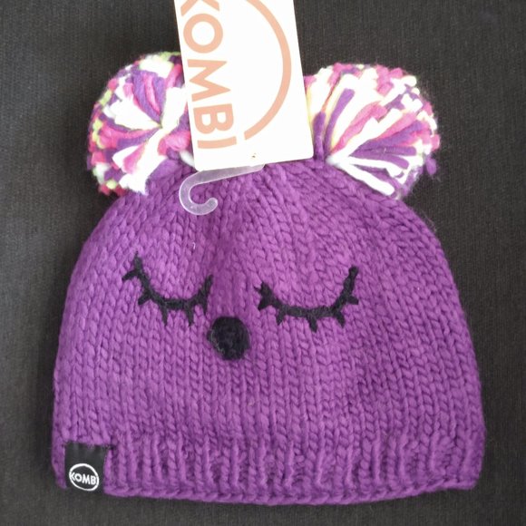 Kombi Kids Winter Hat Little Dreamer Children's One Size Purple Insulated Knit - Picture 1 of 4